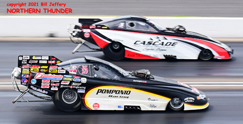 Dan Pomponio (near lane) vs Brian Hough (far lane) 
- TAFC